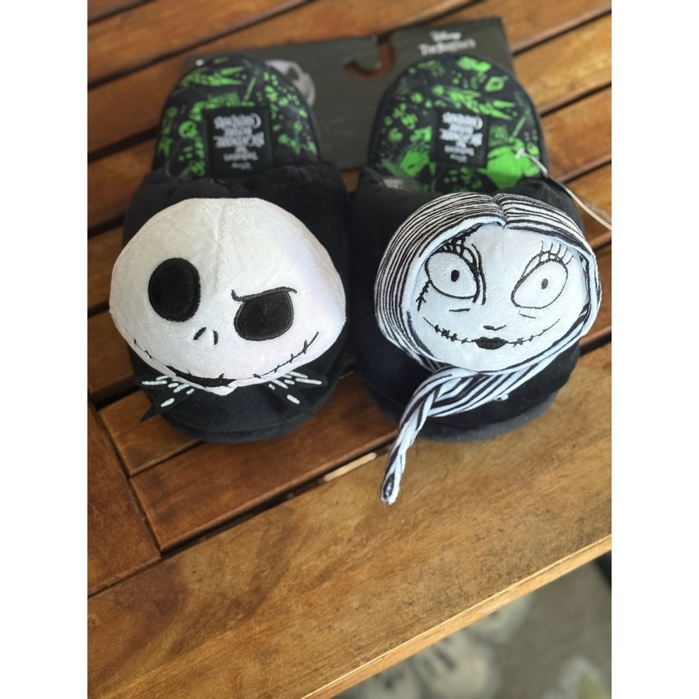 Disney Tim Burton's The Nightmare Before Christmas slippers